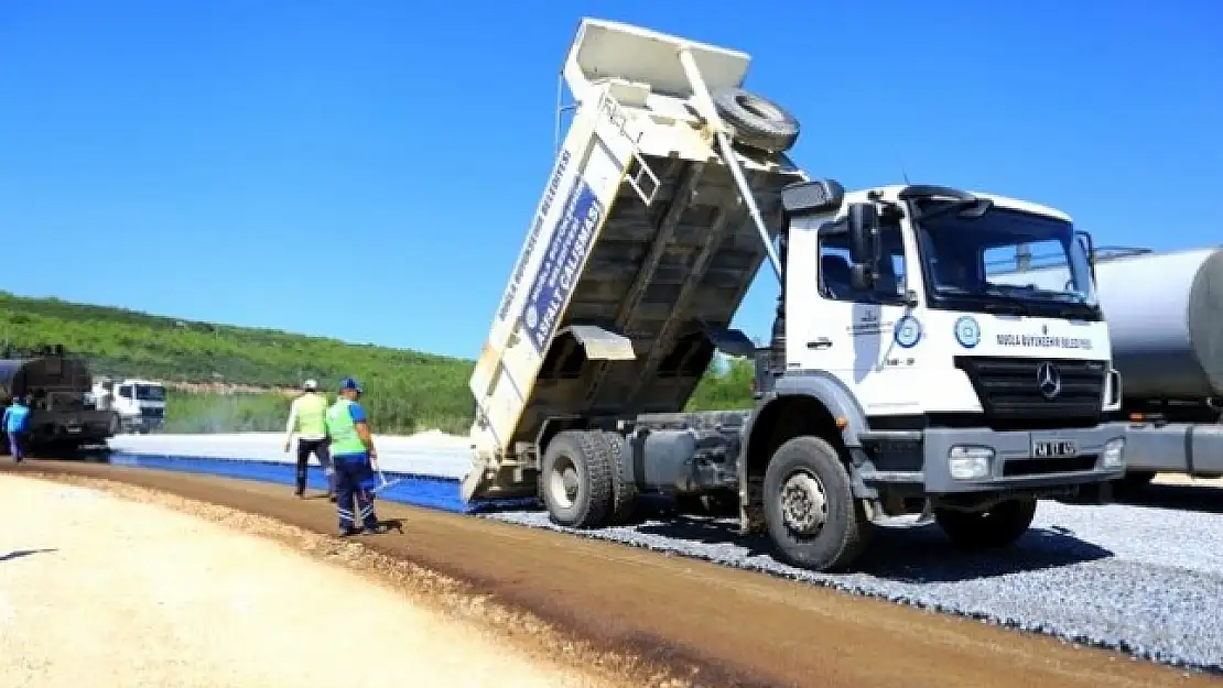 MUĞLA BÜYÜKŞEHİR BELEDİYESİ 2019 YILINDA 150 KİLOMETRE YOL YAPTI