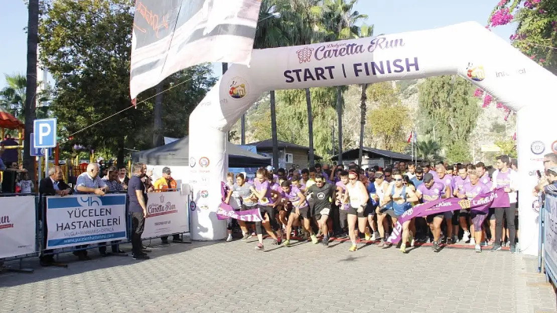 ULUSLARARASI DALYAN CARETTA RUN YARI MARATONU KOŞULDU