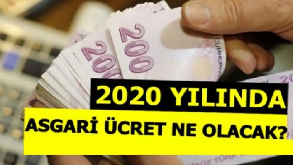 2020 Asgari Ücret Ne Kadar? İlk Toplantı 2 Aralıkta!