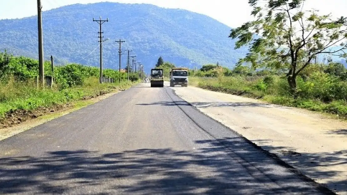 DALAMAN'DA KAPUKARGIN-SARSALA KOYU YOLU ASFALTLANDI