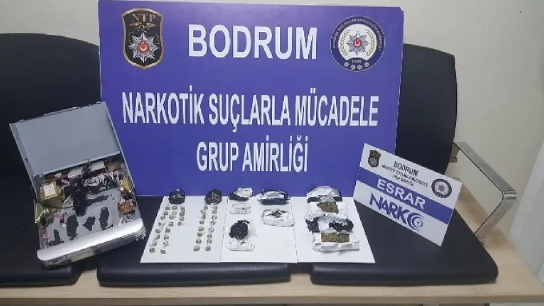 DVD İçinden Uyuşturucu Çıktı