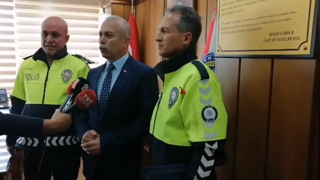 GÖZÜKARA POLİSE BAŞARI BELGESİ