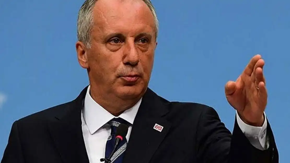 İnce: 'Konuyu Kapatıyorum'
