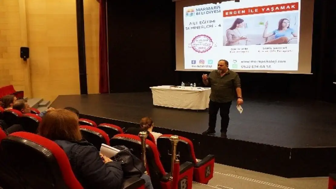 Marmaris'te Ailelere Ergenlik Anlatıldı