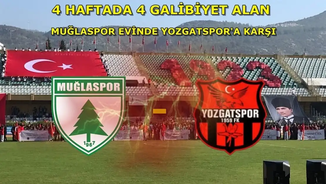 Muğlaspor Galibiyet Serisini Sürdürmek İstiyor!