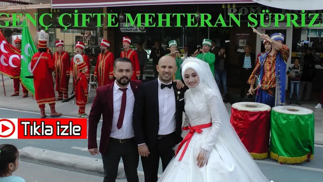 ORTACALI GENÇ ÇİFTE MEHTERAN SÜRPRİZİ