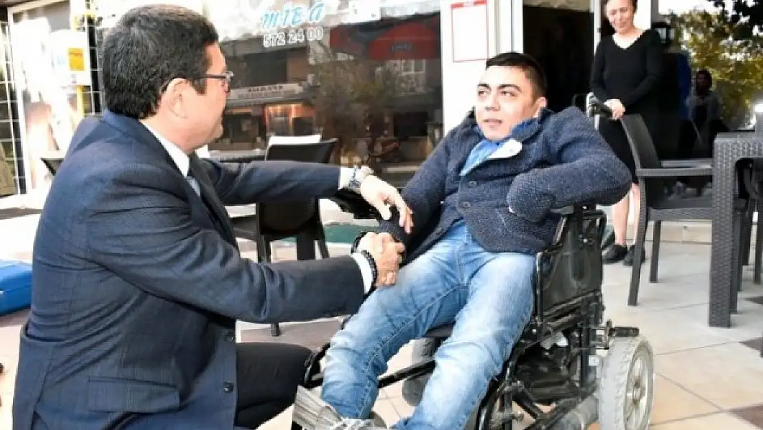 Barış Saylak'tan Engelliler Gününde Anlamlı Ziyaret