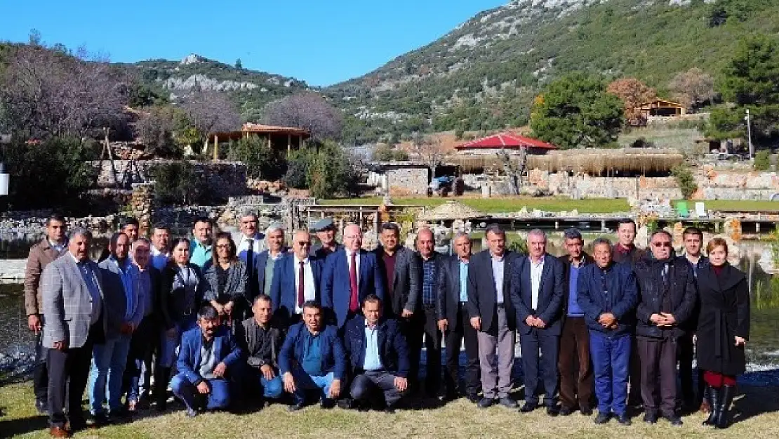 Başkan Gümüş Muhtarlarla Bir Araya Geldi