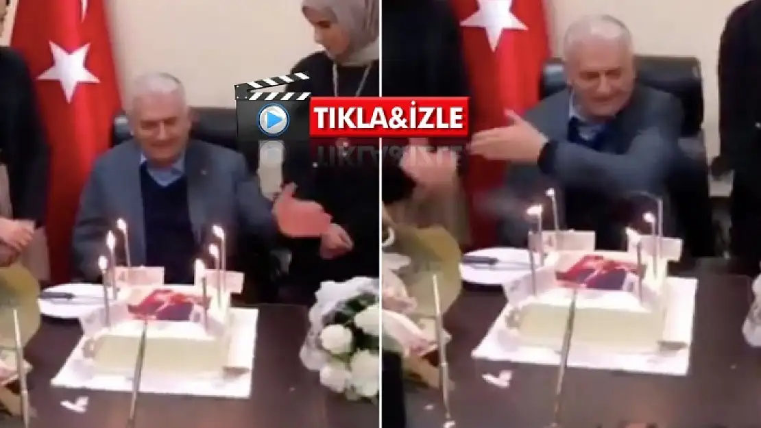 Binali Yıldırım Mumları Eliyle Söndürdü