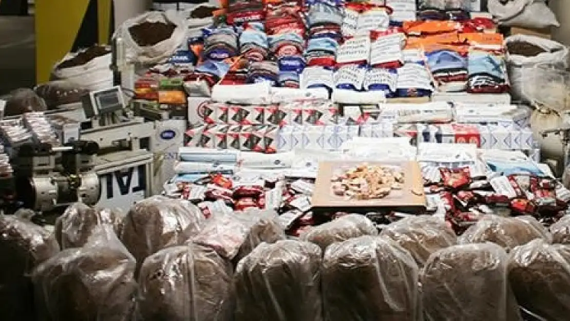 Bodrum'da Kaçak Sigara İmalatı Yapan Bir Eve Baskın!