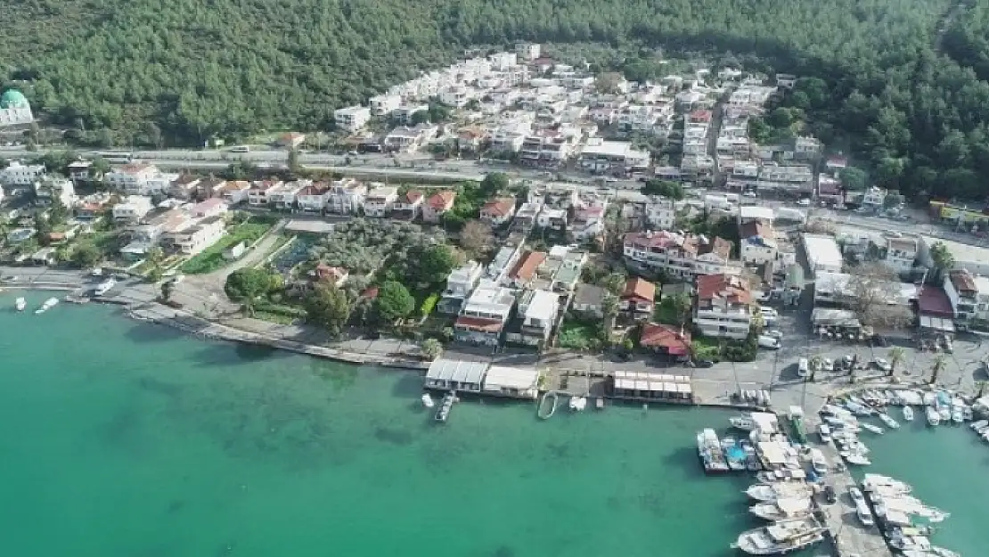 Bodrum'da Kaçak Yapılar Drone ile Tespit Ediliyor