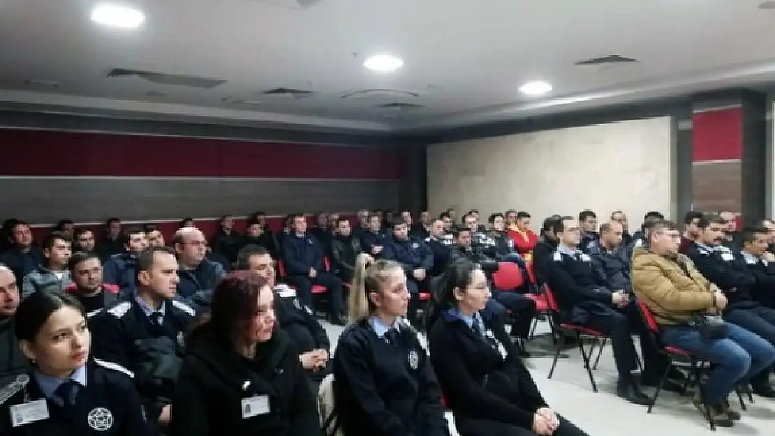 Büyükşehir'de Görevli Özel Güvenlik ve Zabıta Personeline Eğitim