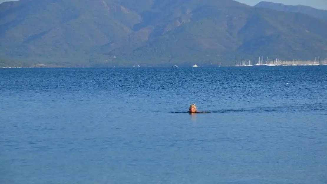 Kış Ortasında Marmaris'te Deniz Keyfi!