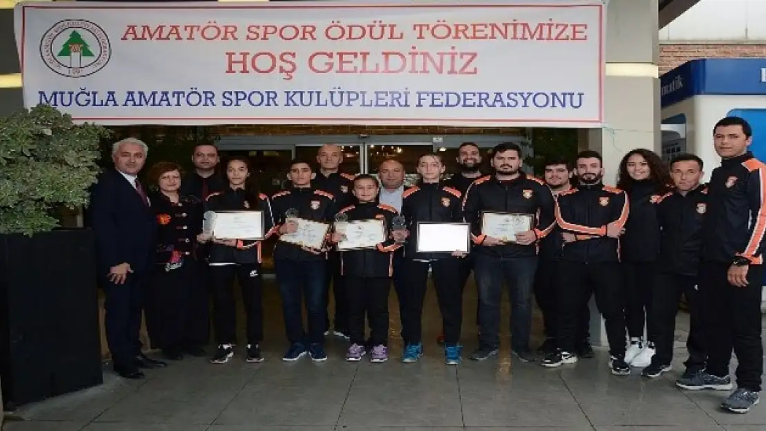 Menteşeli 5 Sporcuya Yılın Sporcusu Ödülü Verildi!