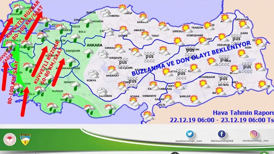 Meteoroloj Uyardı: Muğla'ya Kuvvetli Yağış Geliyor!