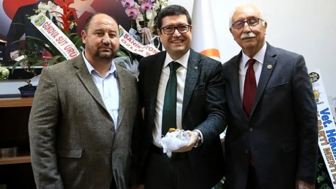Milas Ziraat Odası'ndan Müdür Saylak'a Ziyaret