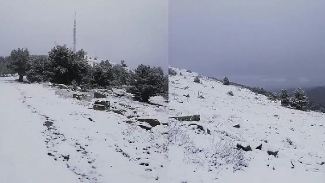 Muğla'ya Mevsimin İlk Karı Yağdı!