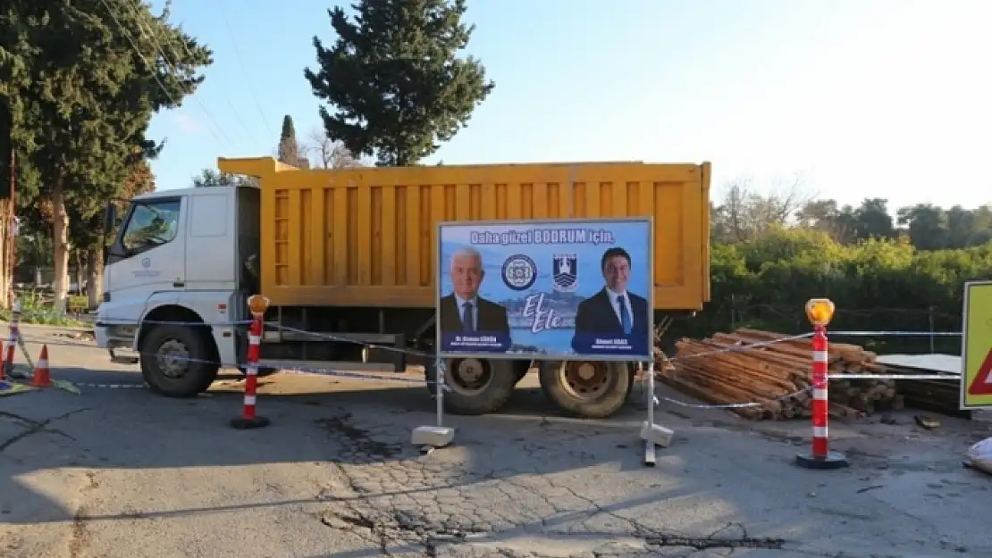 MUSKİ Bodrum'da Altyapı Çalışmalarına Başladı