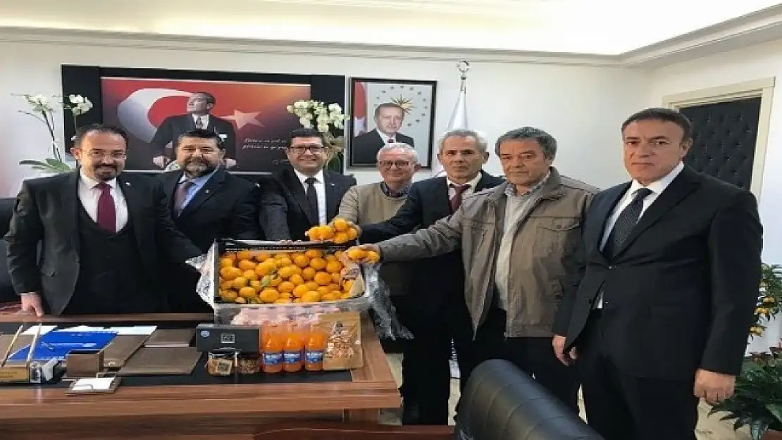 Odalar Birliği Başkanlarından Saylak'a  Ziyaret
