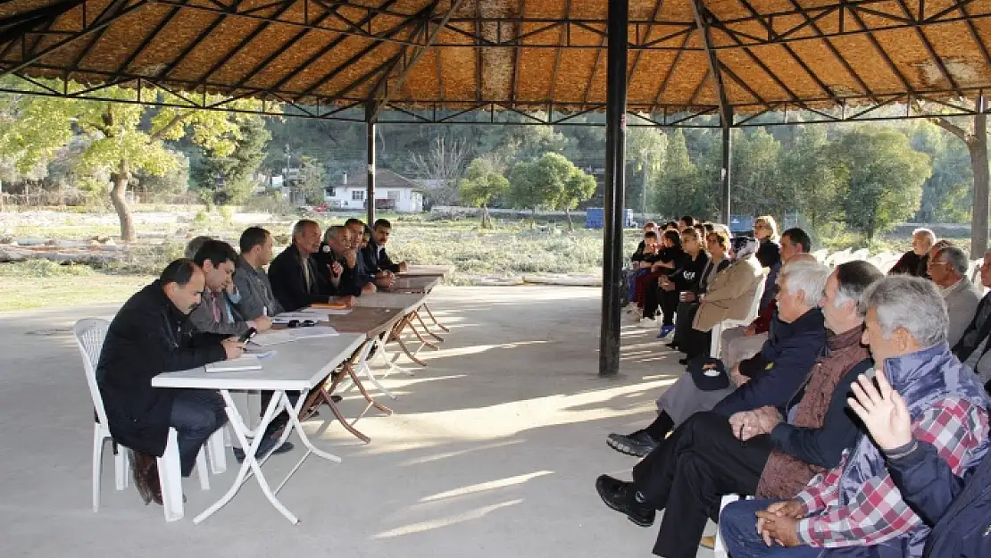 Ortaca Belediyesi Mahalle İstişare Toplantılarına Devam Ediyor