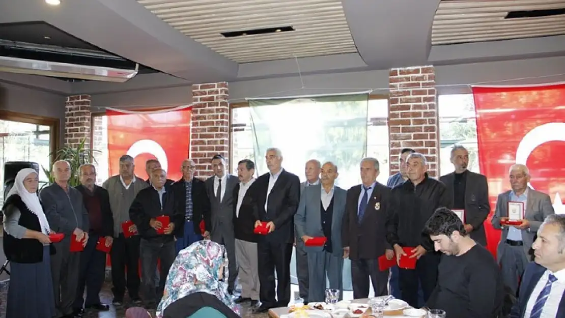 Ortaca'da 16 Kıbrıs Gazisine Madalya ve Berat Verildi