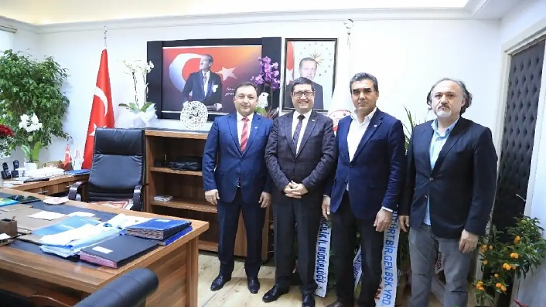 Milas Süt Birliği Müdür Saylak'ı Ziyaret Etti