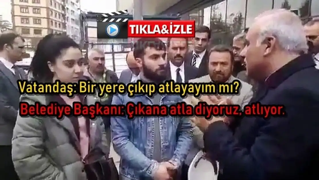 Trabzon Belediye Başkanından Vatandaşa Garip Cevap
