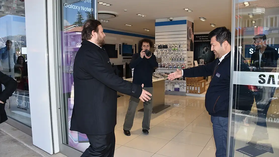 YAZICI'DAN ESNAF ZİYARETİ