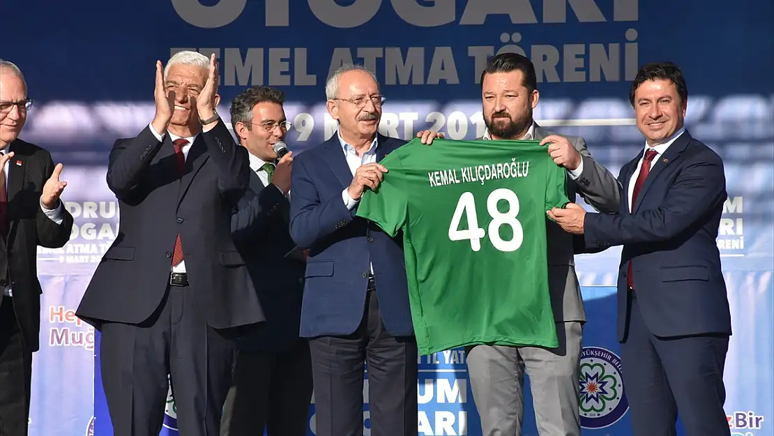 KEMAL KILIÇDAROĞLU, BODRUM OTOGARI TEMEL ATMA TÖRENİNDE