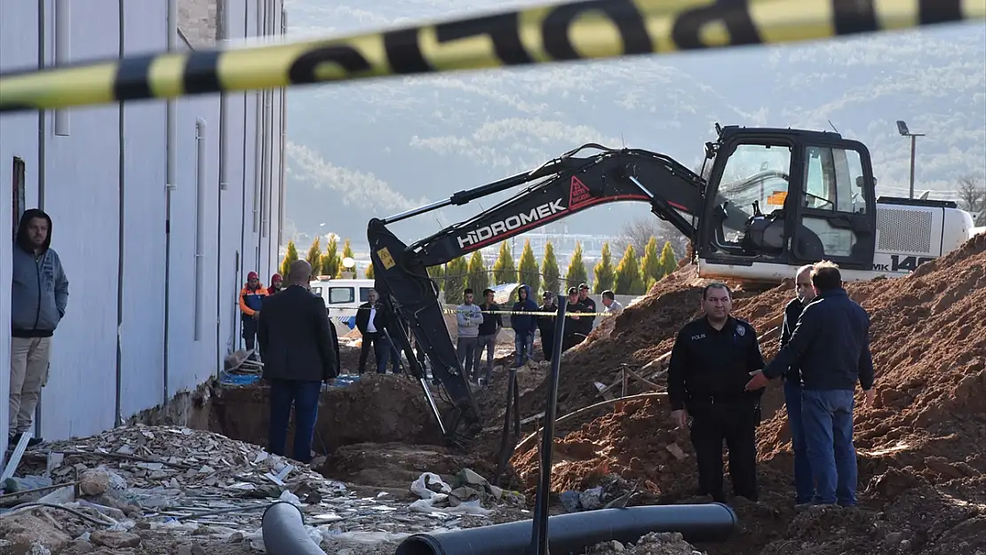 MENTEŞE'DE KAZALİZASYON ÇALIŞMASINDA GÖÇÜK:1 ÖLÜ