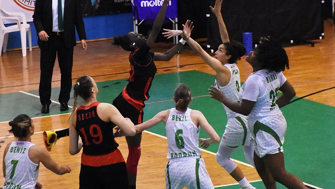 KADINLAR BASKETBOL SÜPER LİGİ'NDE KIRÇİÇEĞİ BODRUM 22. MALUBİYETİNİ ALDI