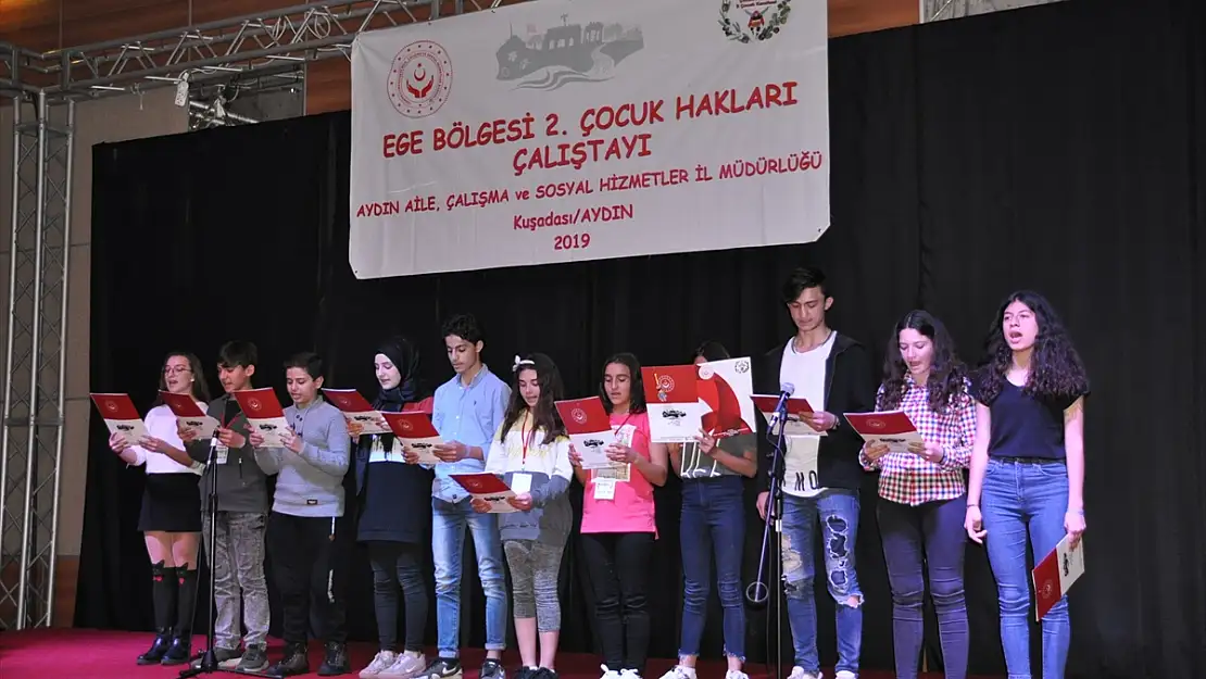 EGE BÖLGESİ 2. ÇOCUK HAKLARI ÇALIŞTAYI SONA ERDİ