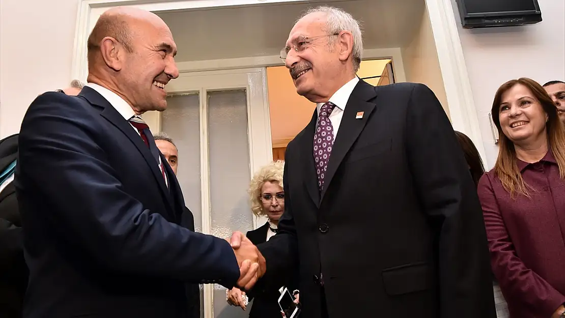 KILIÇDAROĞLU, İZMİR BELEDİYE BAŞKANI SOYER'İ KABUL ETTİ