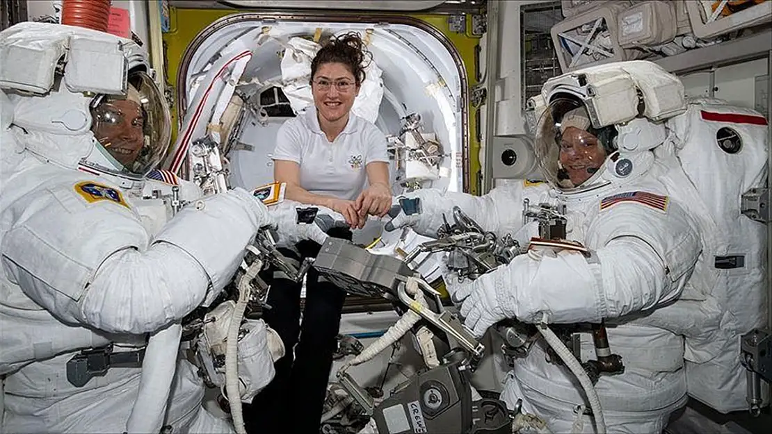 AMERİKALI KADIN ASTRONOT REKOR KIRACAK