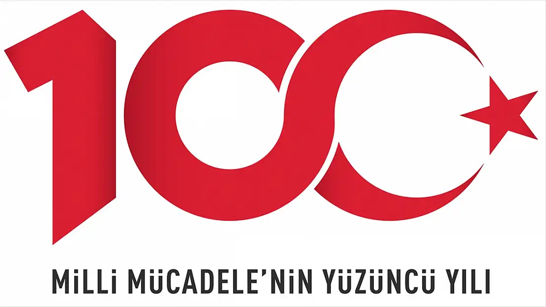 100. YIL İÇİN ÖZEL LOGO