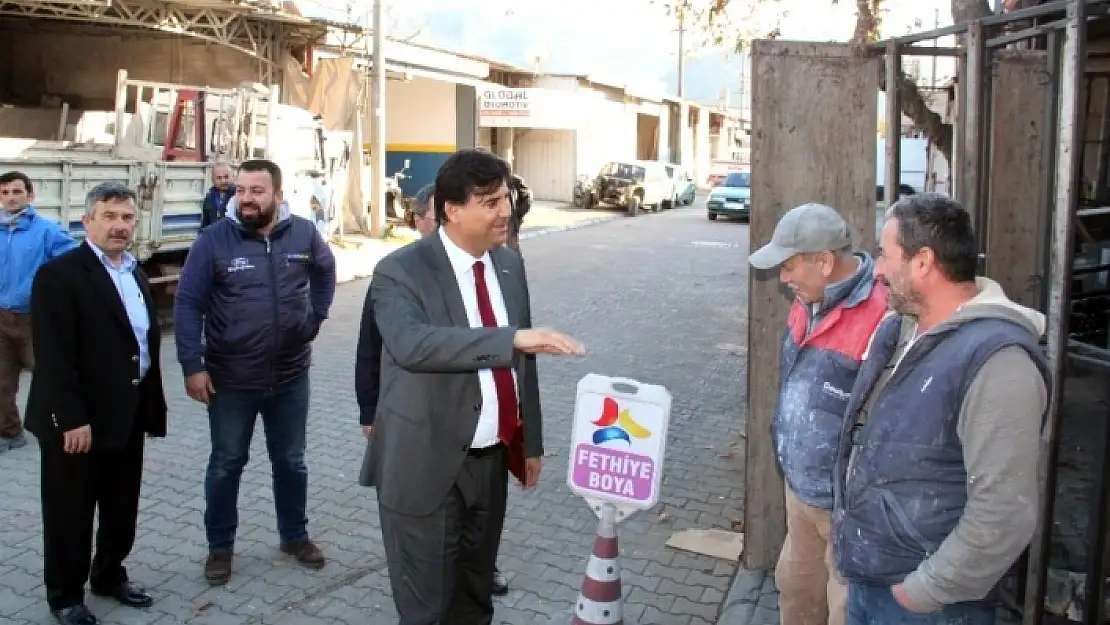 Başkan Karaca Fethiye Sanayi Sitesi'ni İnceledi