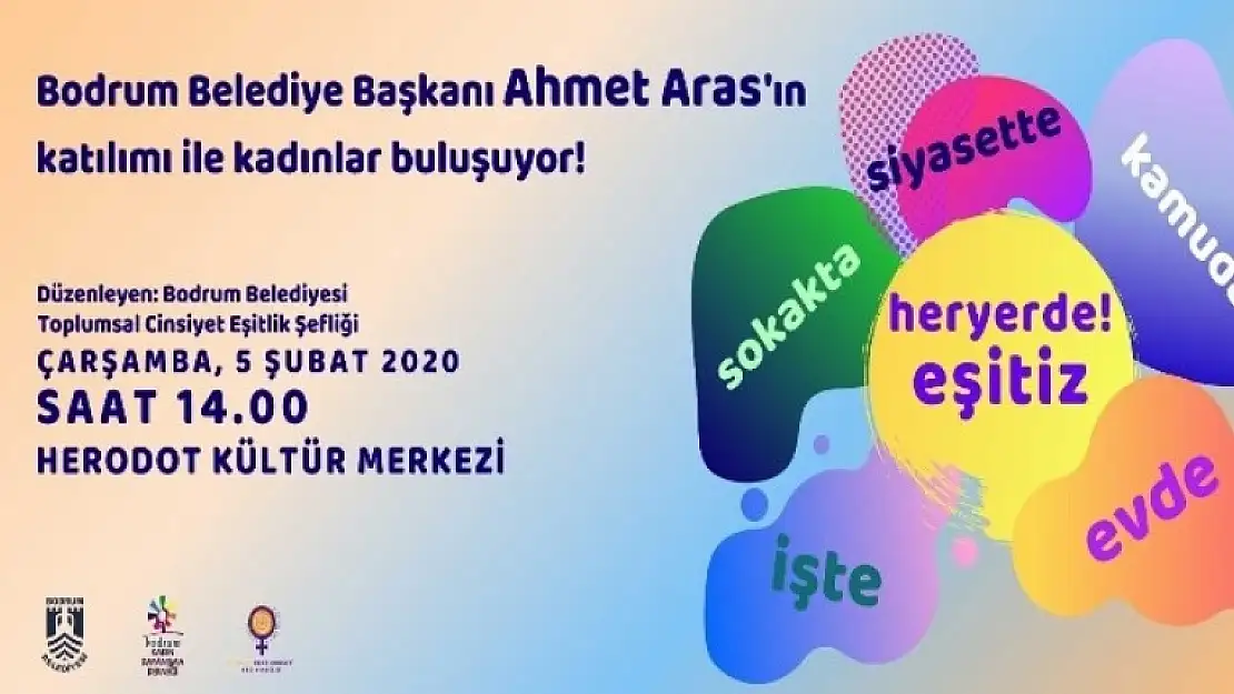 Bodrum'da 'Kadınlar Buluşuyor'