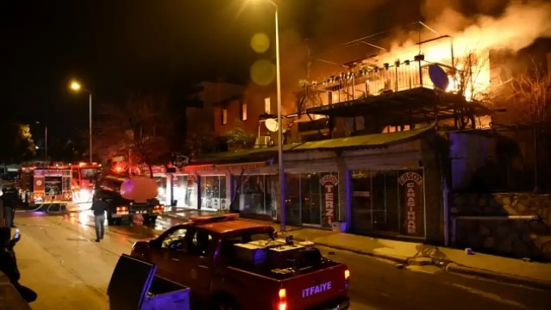 Bodrum'da Korku Dolu Anlar: Yangında 4 Ev Zarar Gördü!