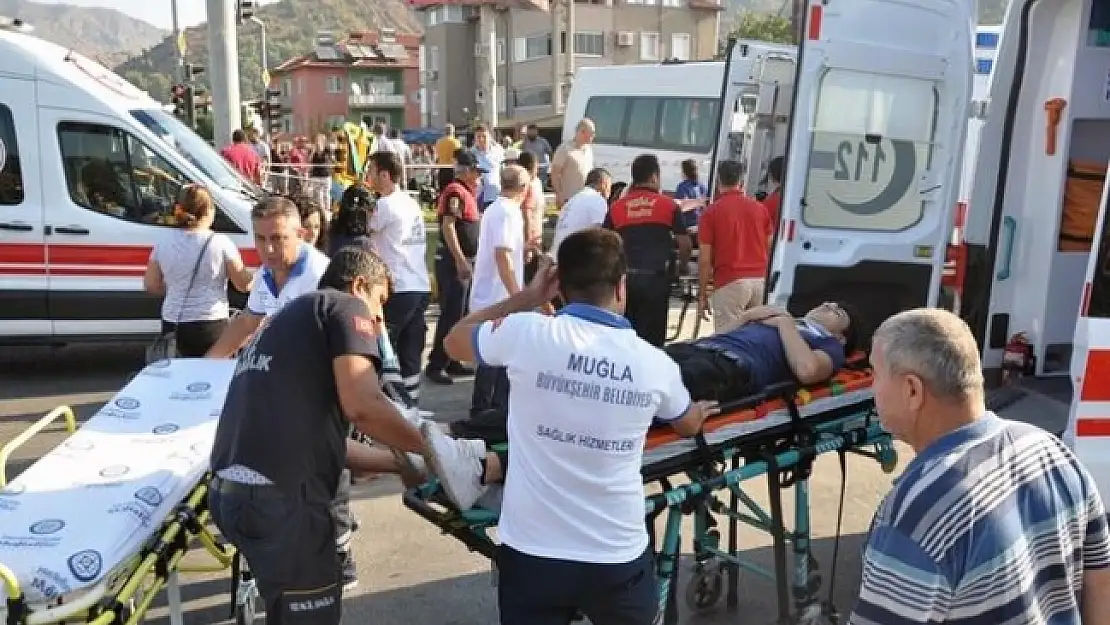 Büyükşehir Sağlık Ekiplerinden Yaralılara Anında Müdahale