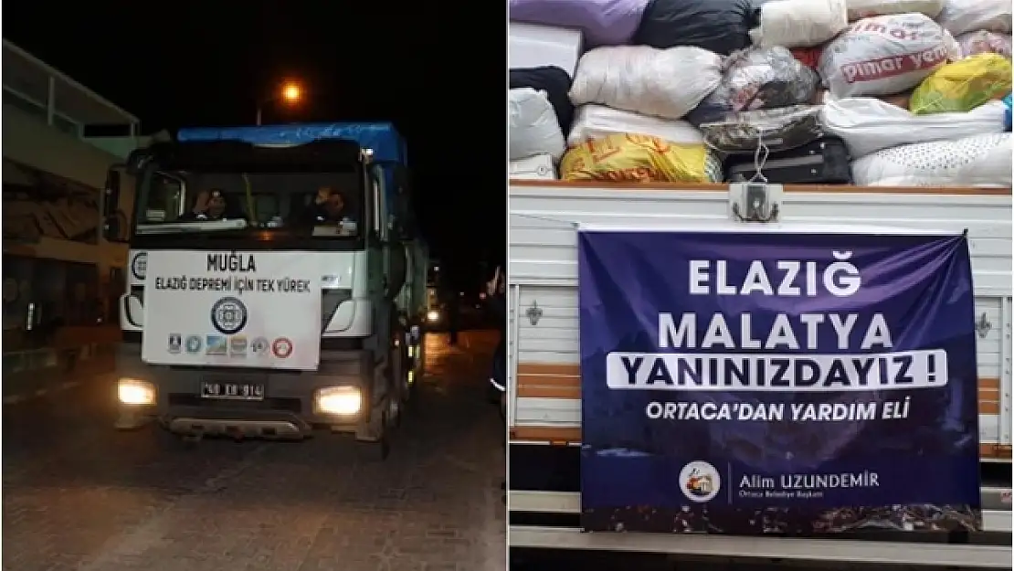 CHP'nin Yok Saydığı Ortaca ve Dalaman'dan Yardım Yağdı!