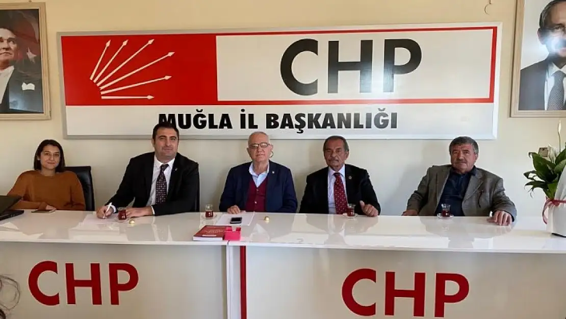 CHP Ortaca İlçe Teşkilatı Muğla İl Başkanlığı'nı Ziyaret Etti