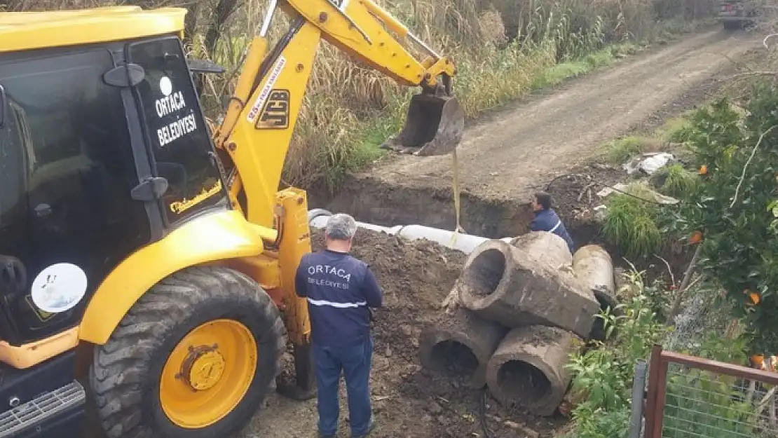 Dalyan Mahallesi'nde Yol Çalışması Devam Ediyor