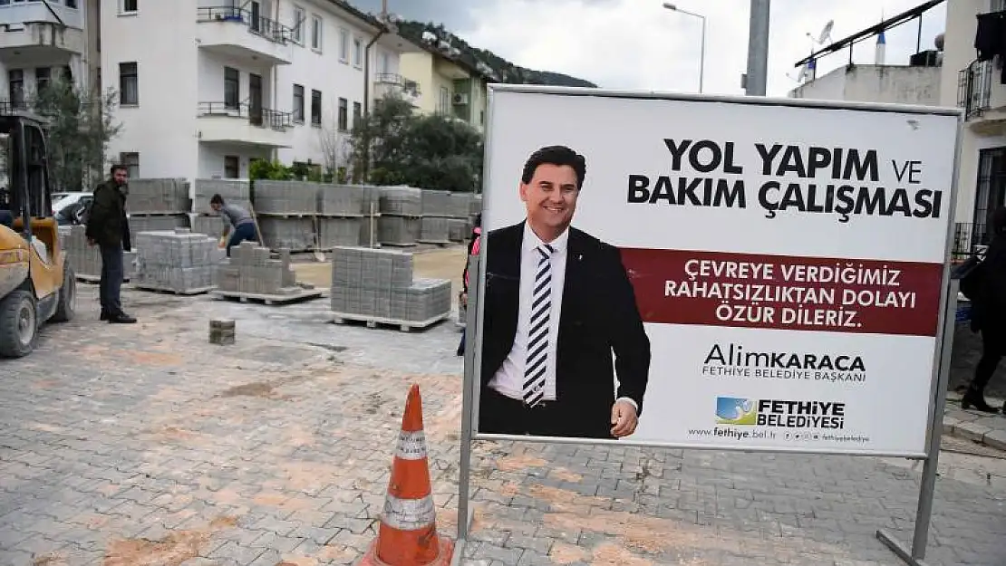 Fethiye Belediyesi'nden Yoğun Yol Mesaisi