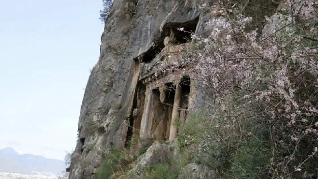 Fethiye'de Bademler Çiçek Açtı!
