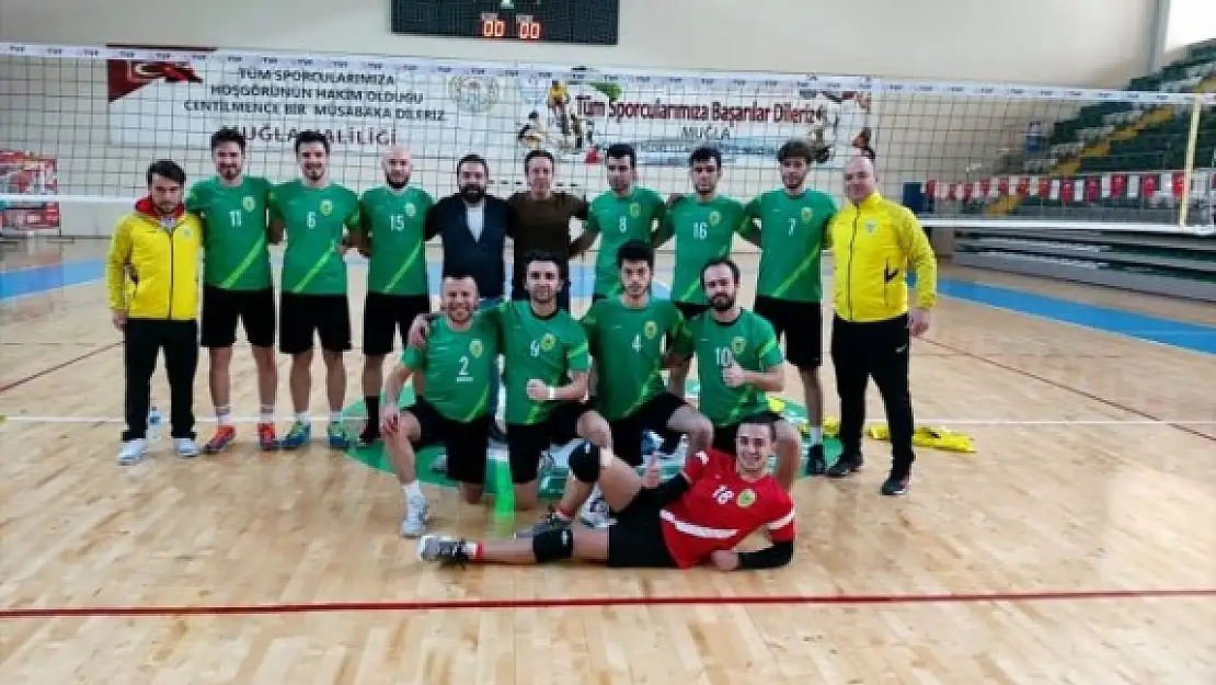 Korkuteli Belediyespor Erkek Voleybol Takımı İkinci Lig'e Yükseldi