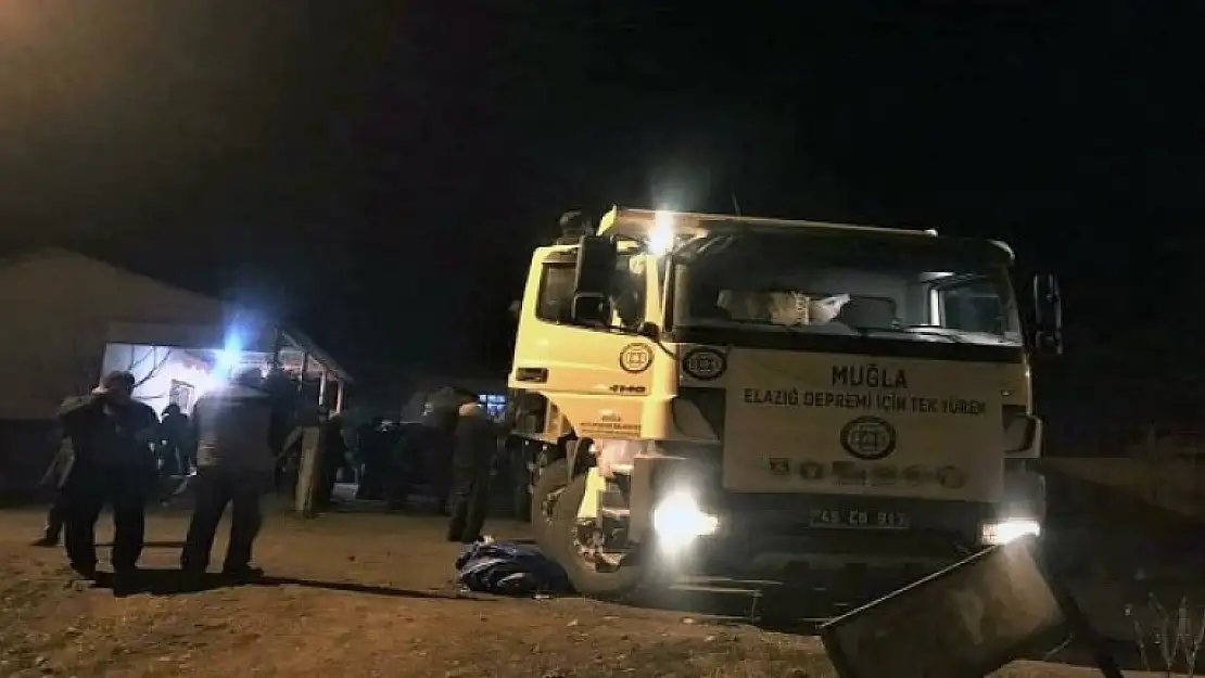 Muğla'nın Yardım Tırları Elazığ'a Ulaştı