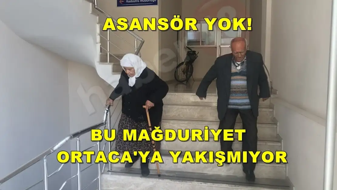 Ortaca Tapu ve Kadastro Müdürlüğü'nde Asansör Mağduriyeti!