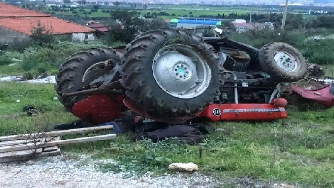 Traktör Kazasında 1 Kişi Hayatını Kaybetti