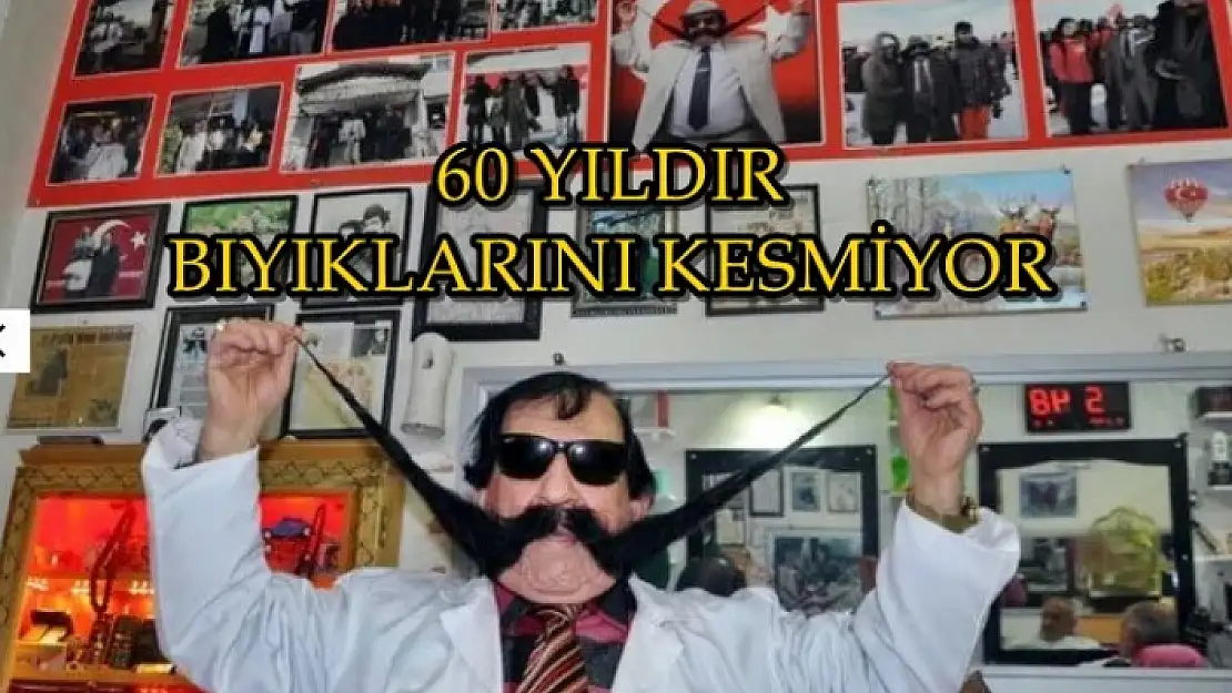 Türkiye Bıyık Şampiyonu 'Horasanlı Pala'