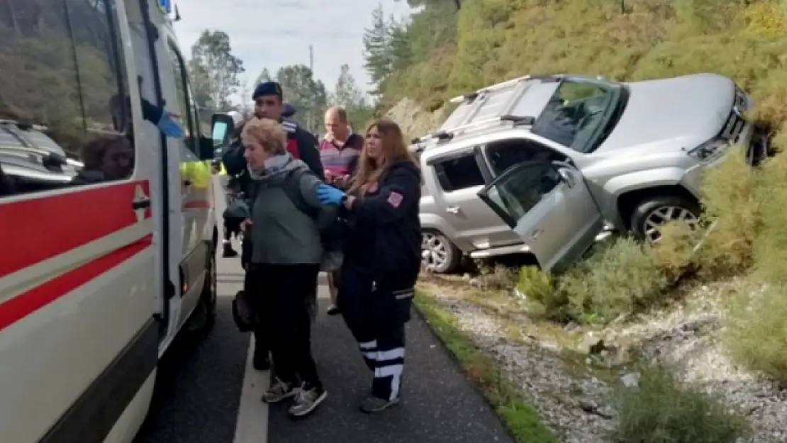 Ula'nın Kızılyaka Mahallesinde Trafik Kazası!